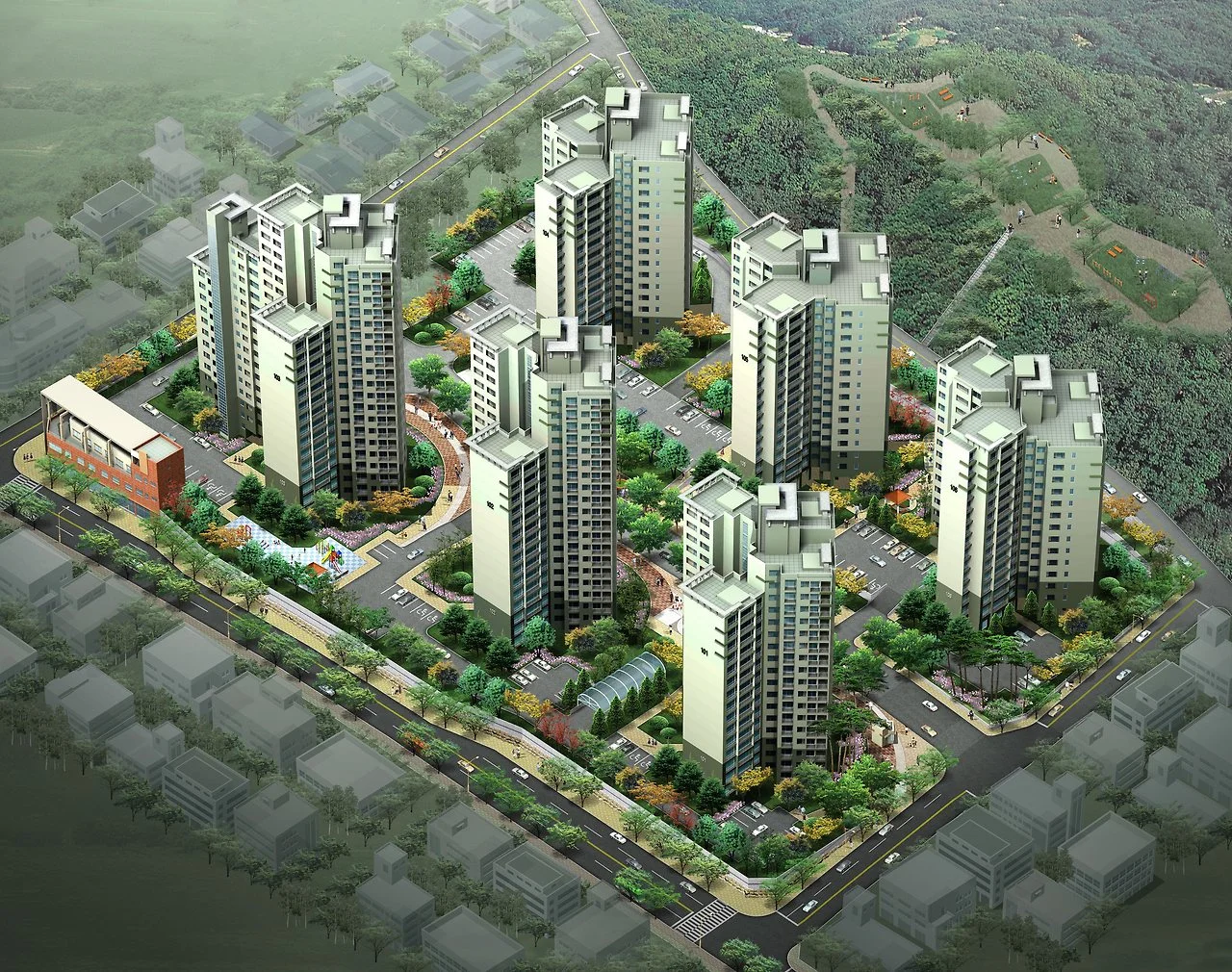 200700_충남 천안시 동남구 청수동 공동주택(아파트) 부지조성 [청수행정타운 금호어울림 아파트]