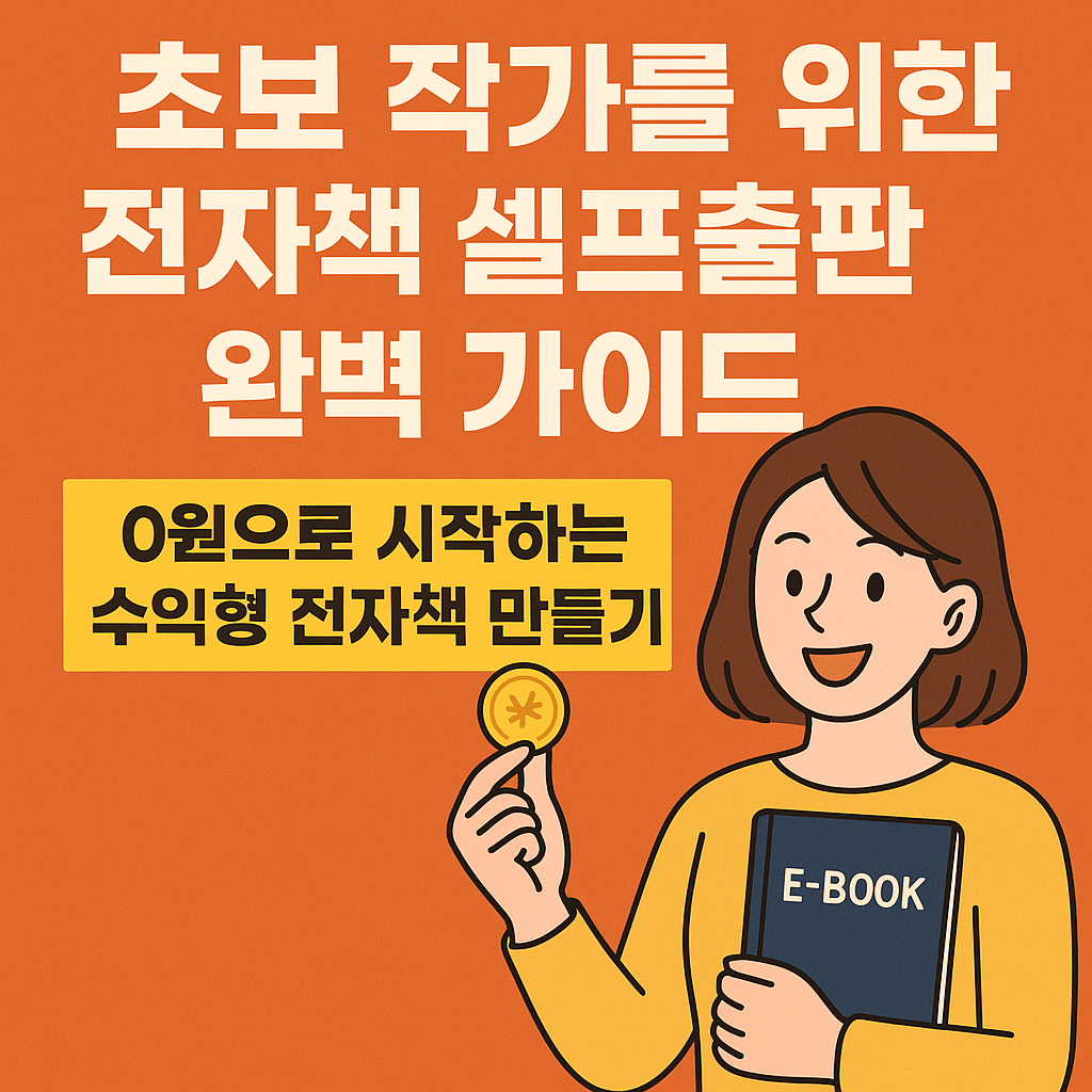 전자책 셀프출판 완벽 가이드