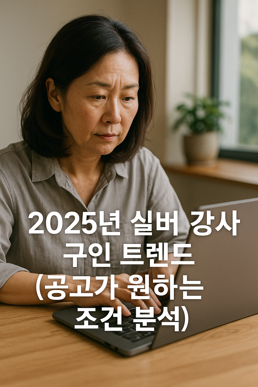 실버 강사 구인 트렌드