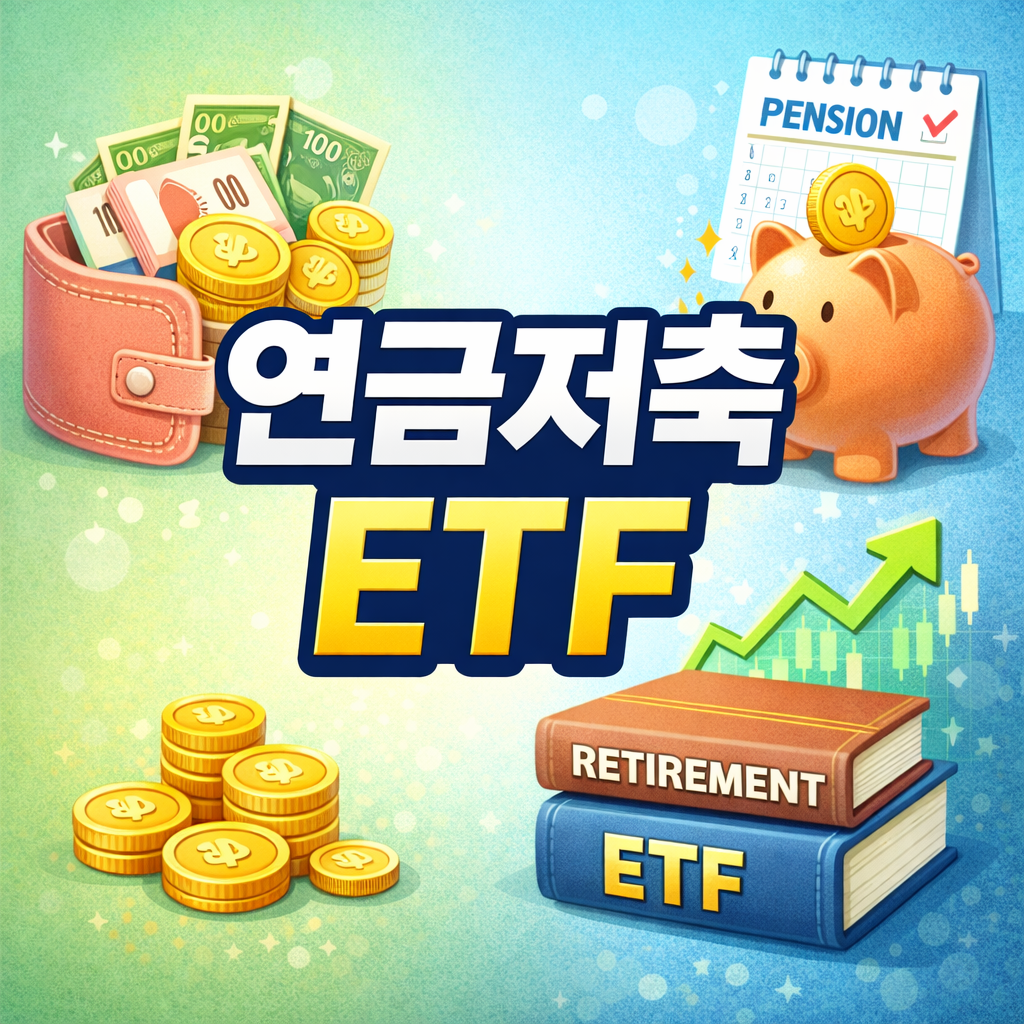 연금저축 ETF 추천 (S&amp;P500, 국고채, 포트폴리오)