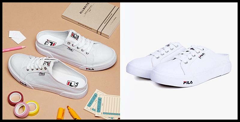 휠라 뮬 스니커즈 추천: 꼬모 뮬 운동화 상세 정보 및 이미지