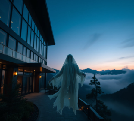 강원도 리조트 귀신 그림