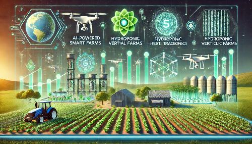 미래 농업에서 투자해야 할 5가지 기술