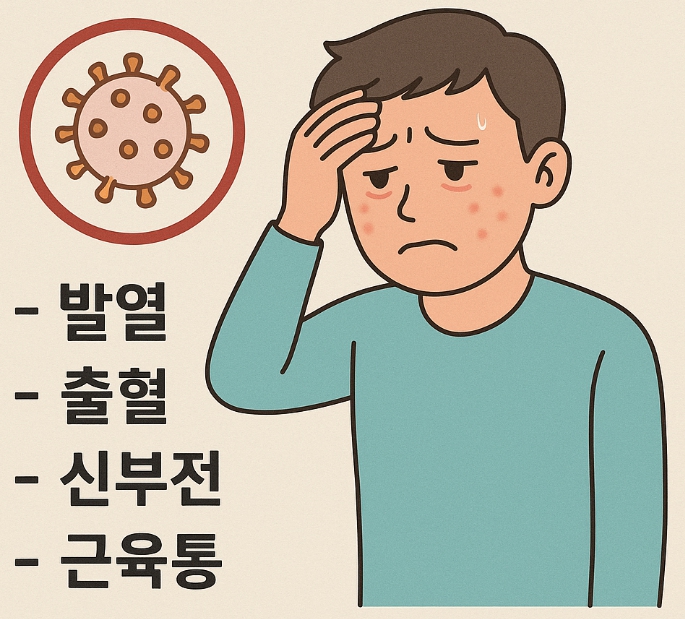신증후군 출혈열 관련 자료 사진