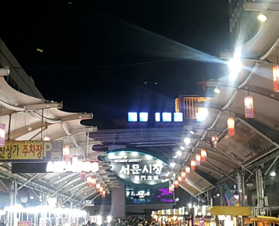 서문시장 야시장 전경