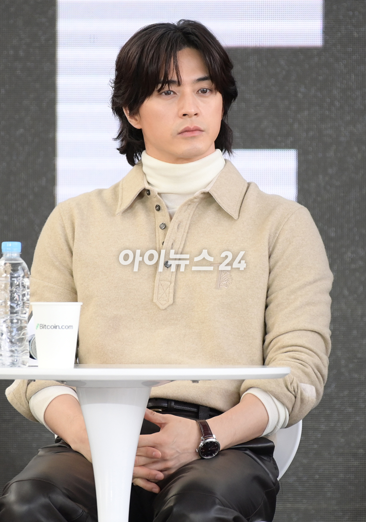 배우 김지훈이 6일 오후 부산광역시 해운대구 영화의전당에서 진행된 제28회 부산국제영화제 '발레리나' 오픈토크에 참석하고 있다. [사진=정소희 기자]