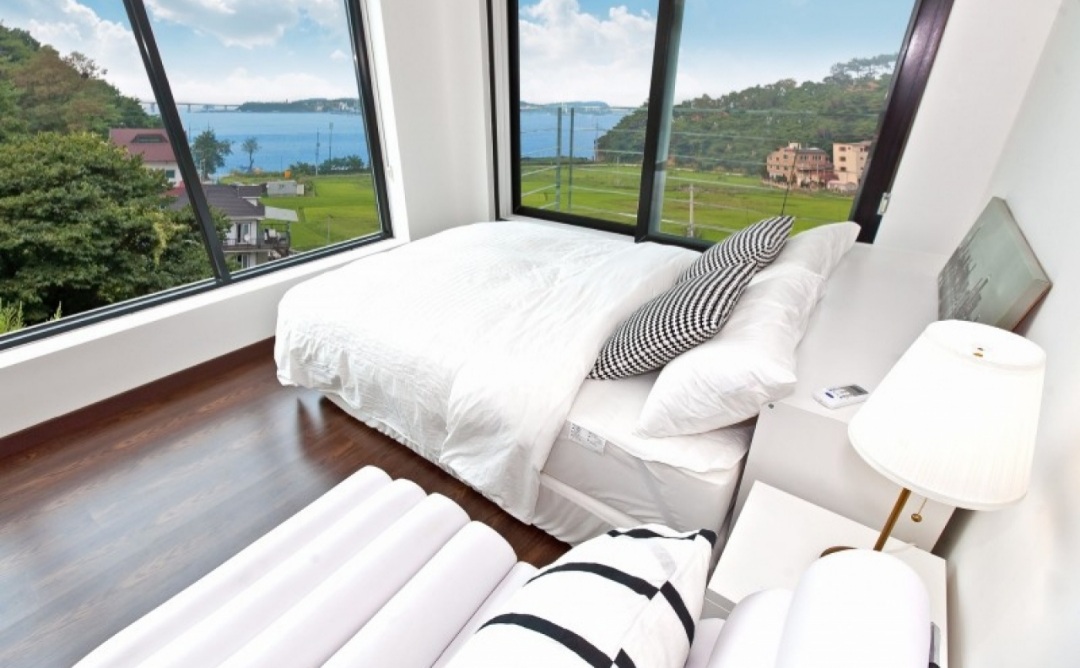 쉼펜션 측도아라 침실