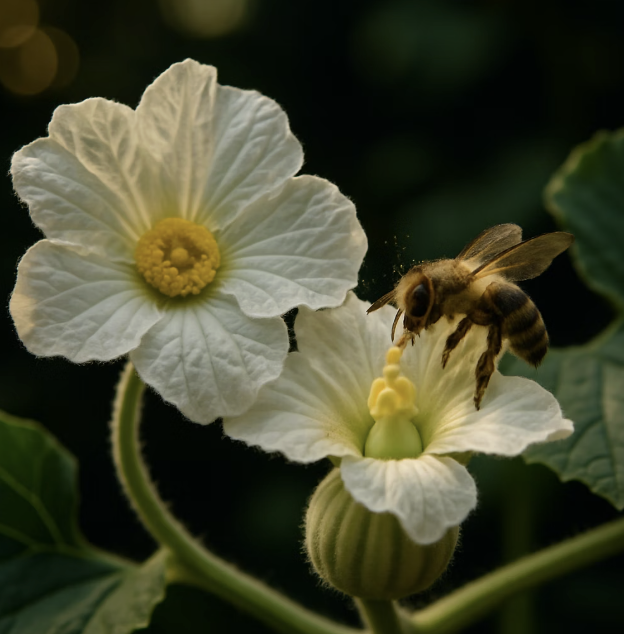 꽃은 피는데 열매가 안 열려요