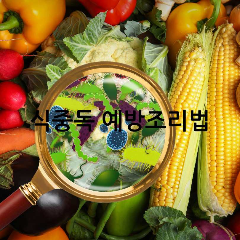 명절식중독예방법