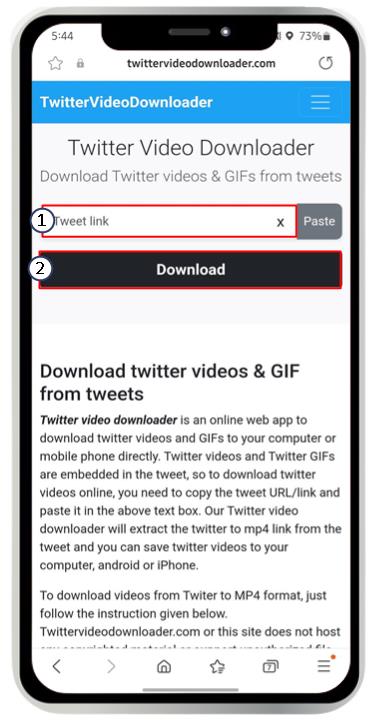 트위터 동영상 다운로드 방법