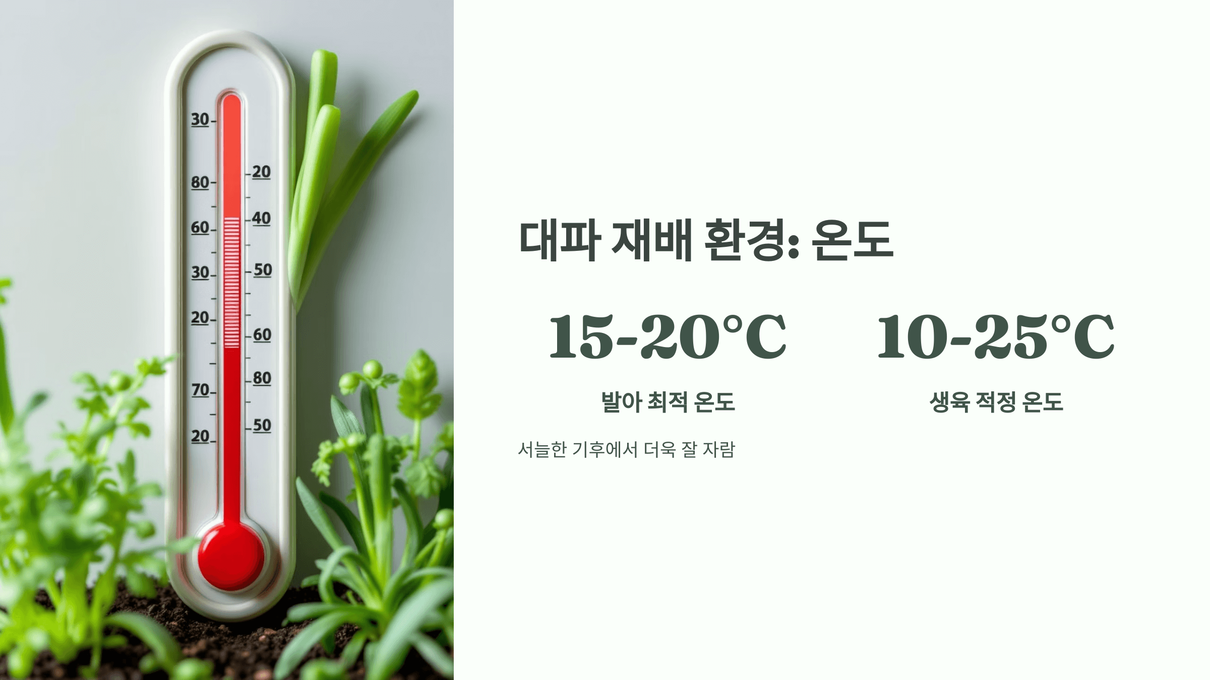 대파 사진입니다.