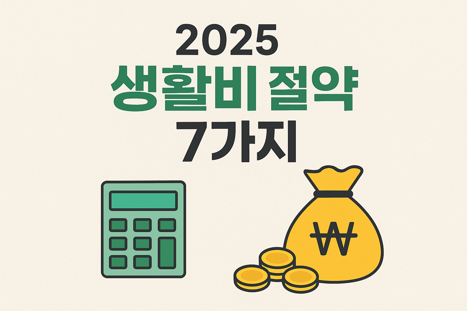 “월급은 그대로인데, 지출만 늘었어요” 2025 생활비 절약 꿀팁 7가지 총정리