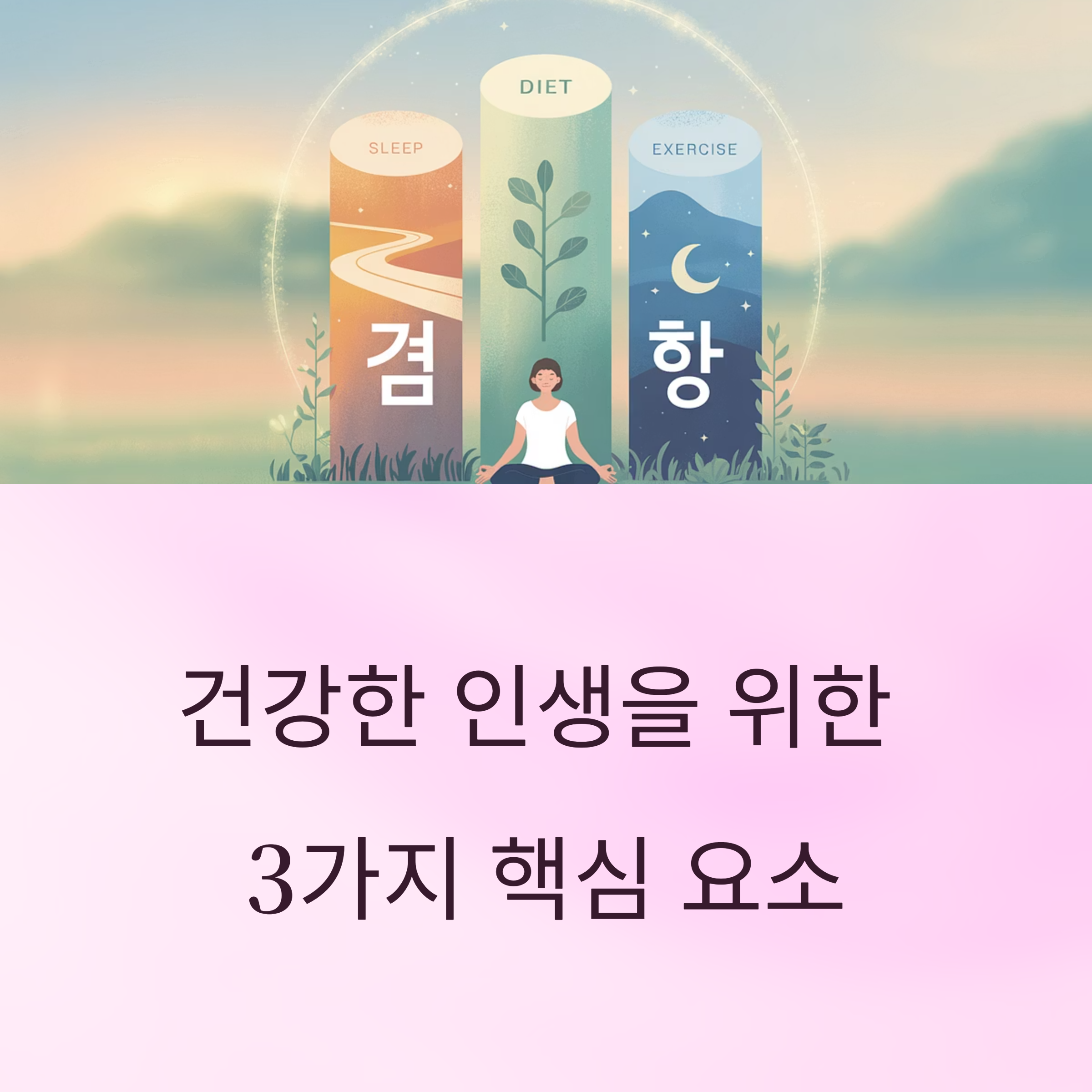 세 가지 균형으로 완성하는 건강한 인생 설계