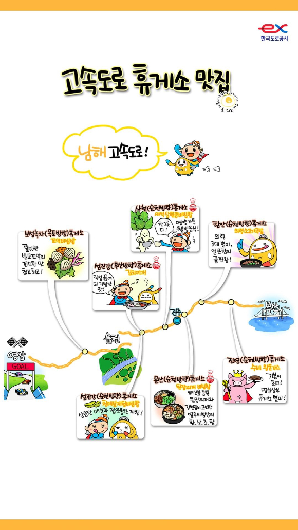 고속도로휴게소맛집