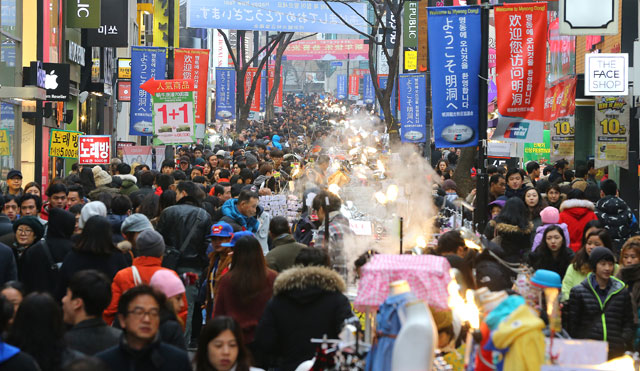 사라진 번화가, 명동의 변천사