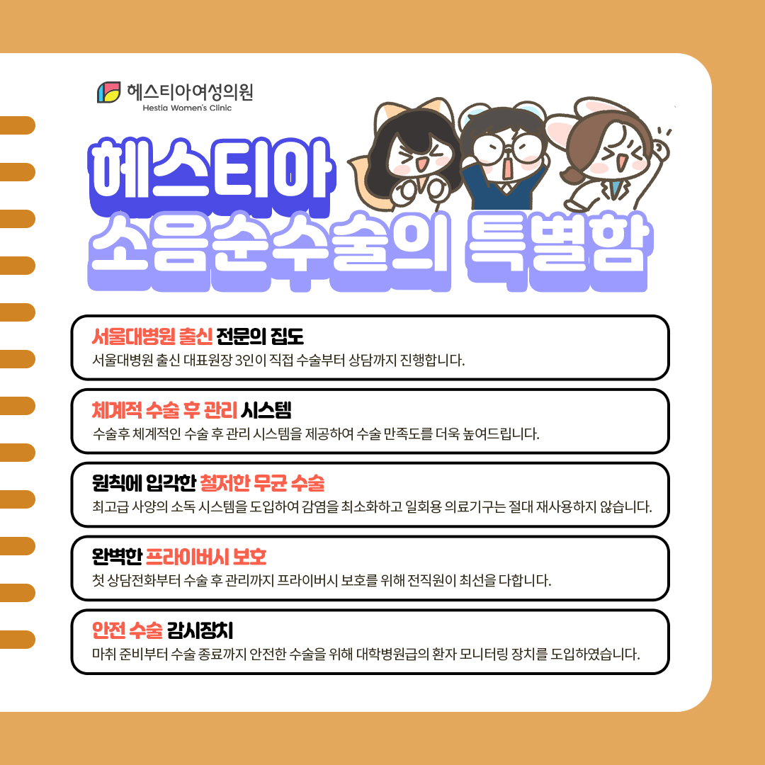 헤스티아 소음순수술의 특별함