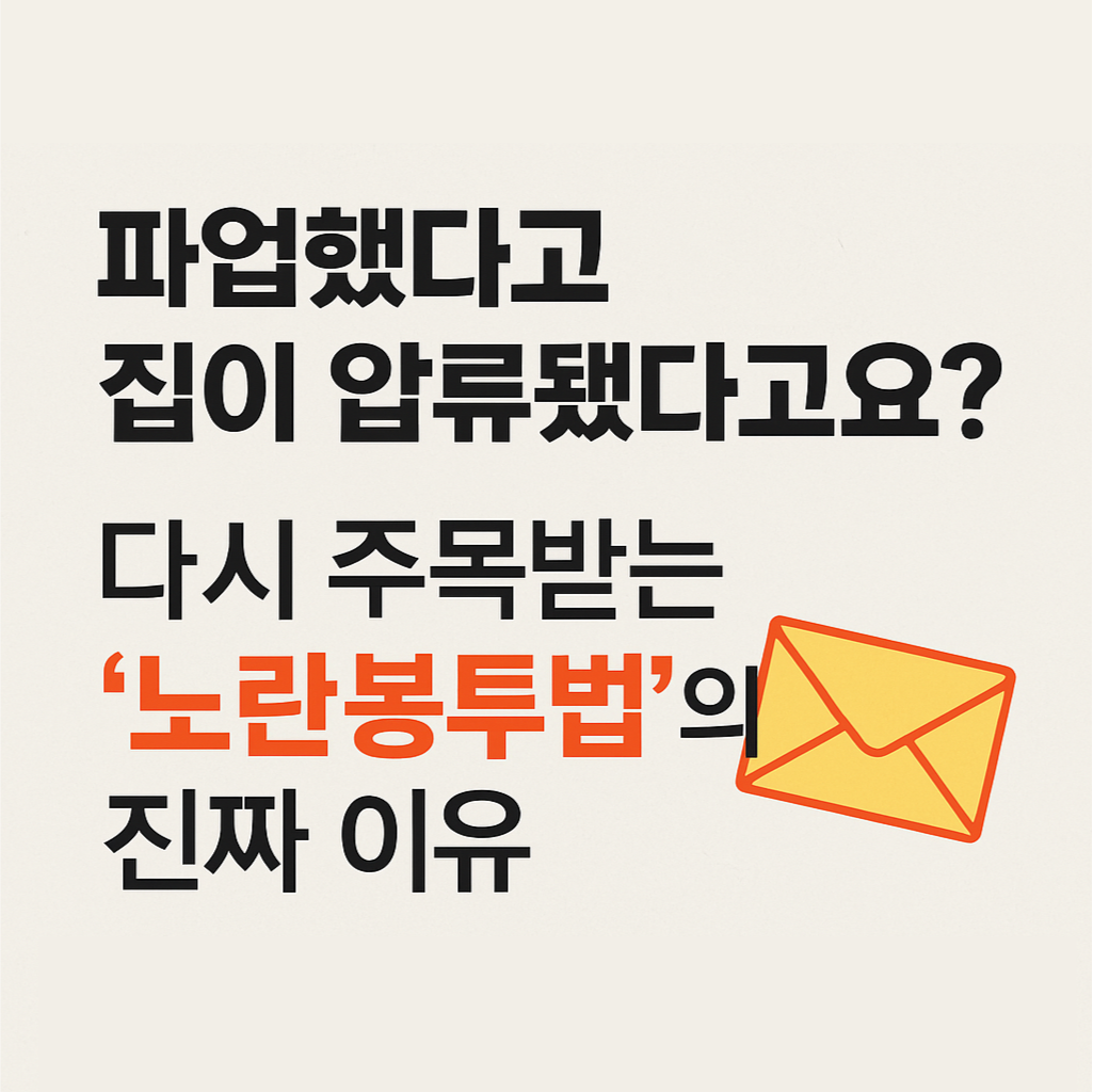 노란봉투법, 왜 지금 다시 주목받는 걸까?