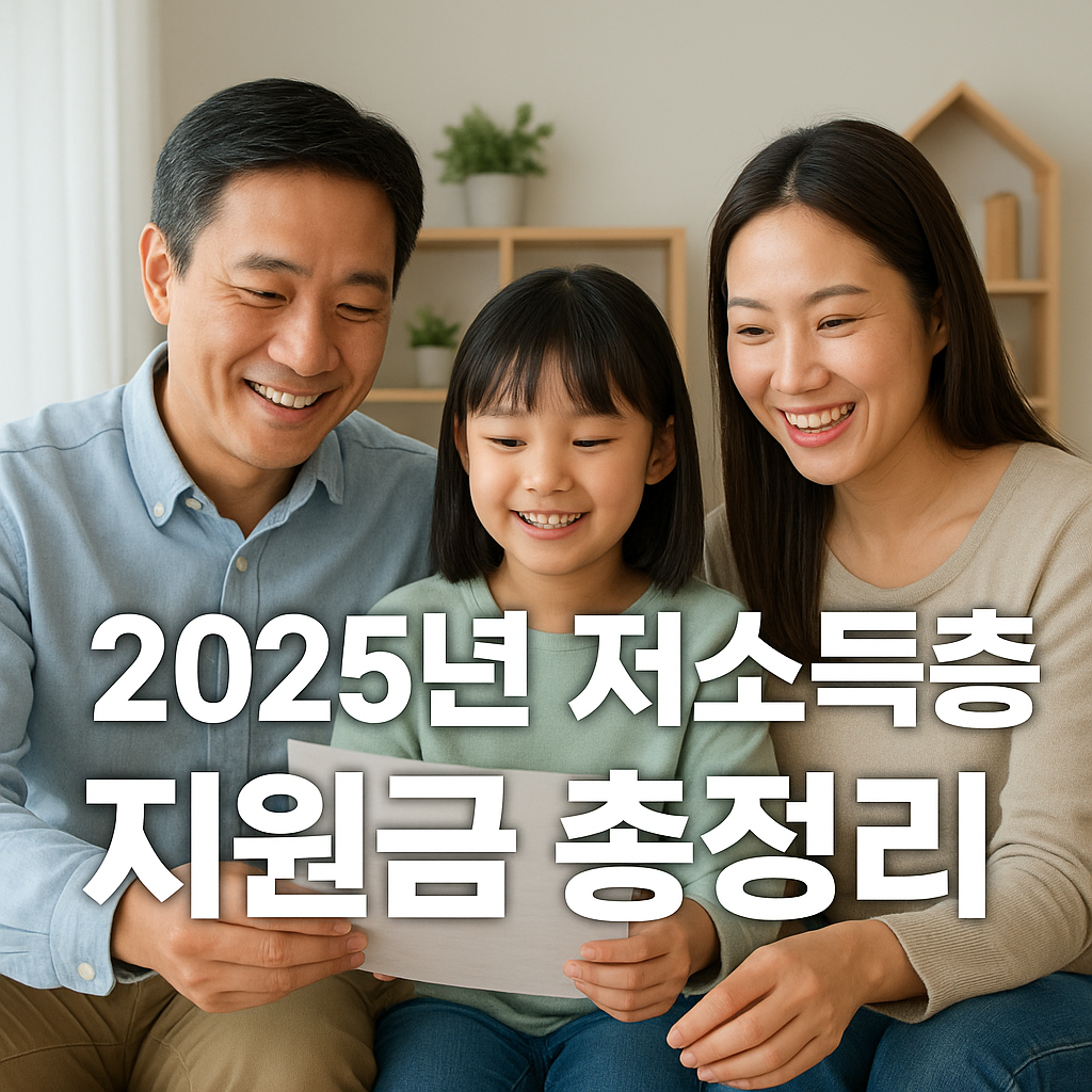2025년 저소득층 지원금