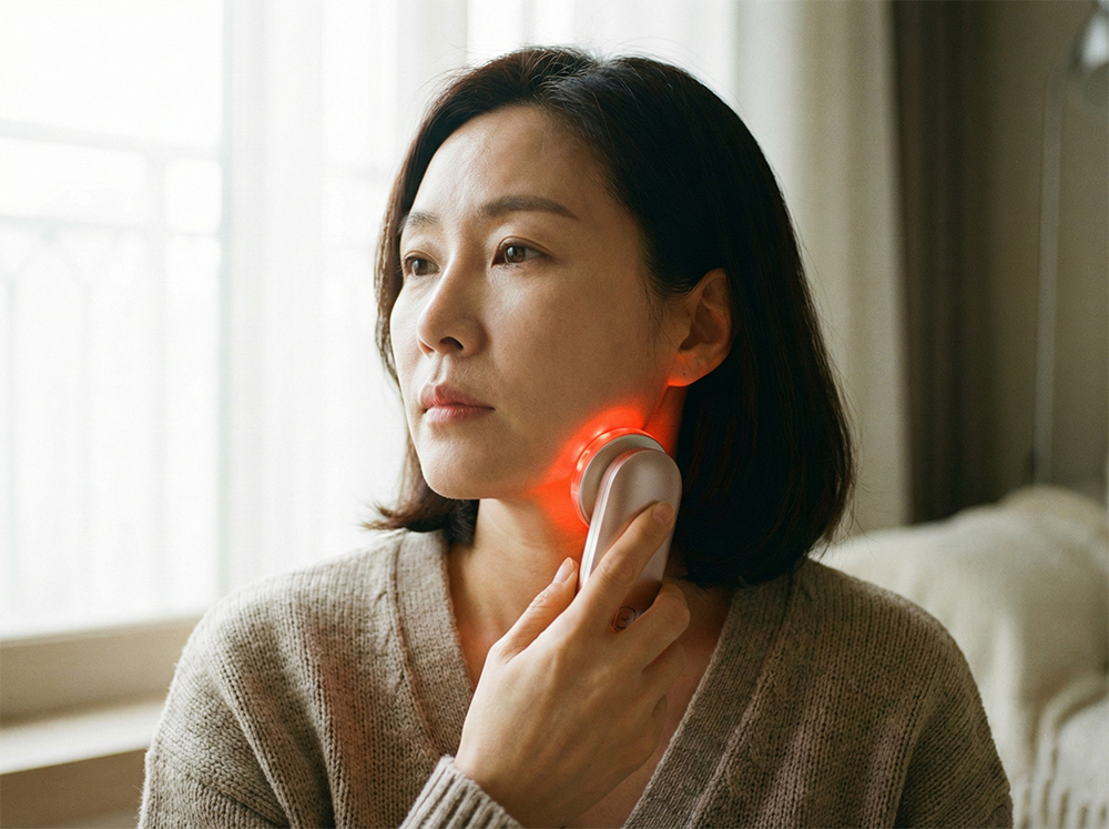 뷰티 디바이스 효과, 탄력 관리, 리프팅 기기, RF 고주파, HIFU, 홈케어, 주름 개선, 피부과 시술 유지