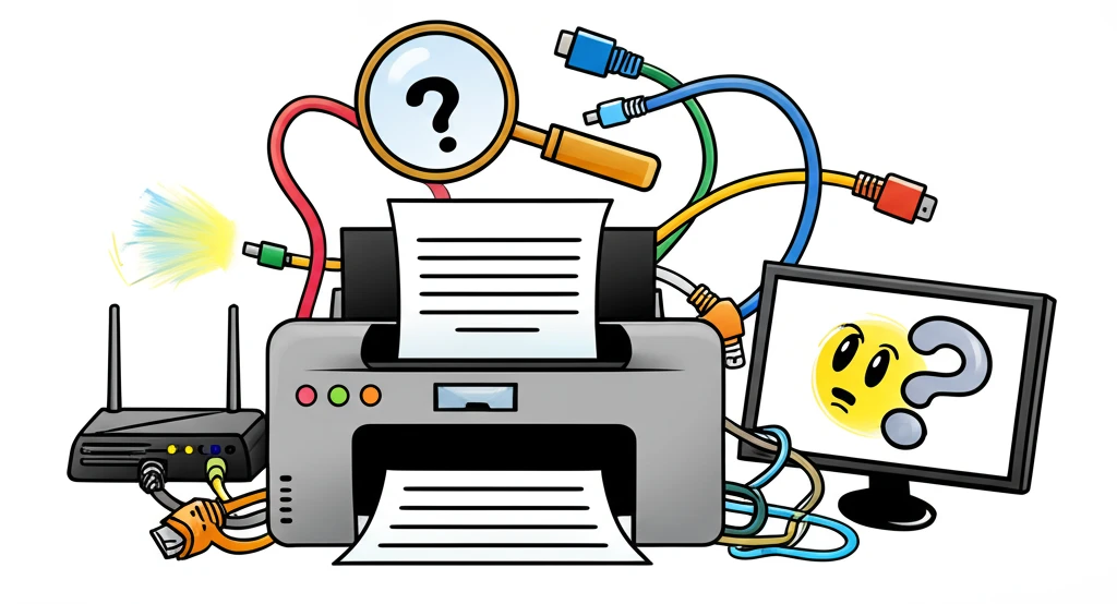 프린터 연결 문제 원인과 해결: 드라