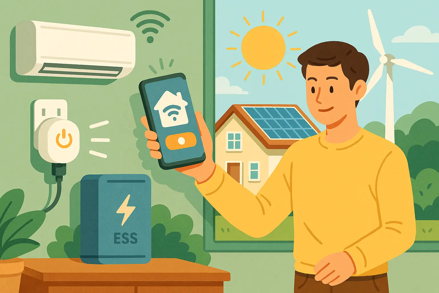 스마트 가전과 재생에너지 활용하기