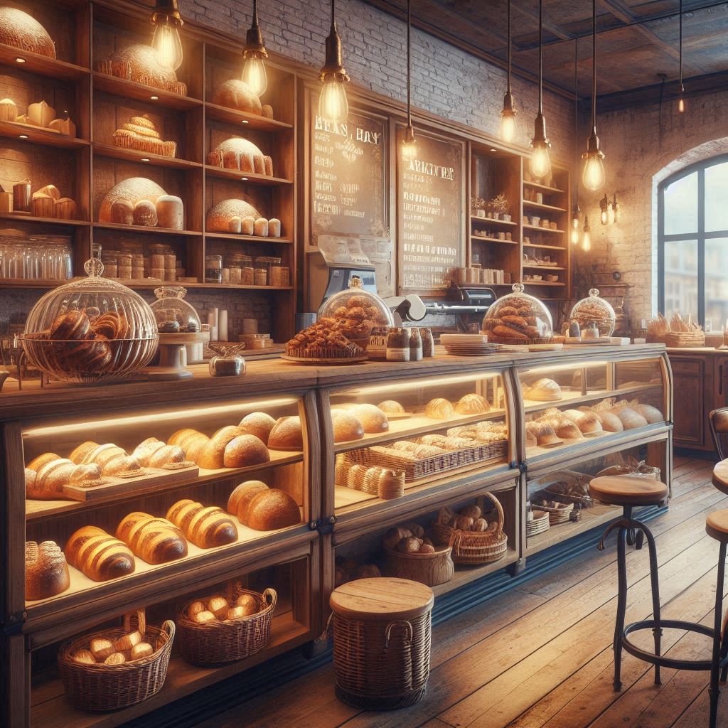 베이커리 배경