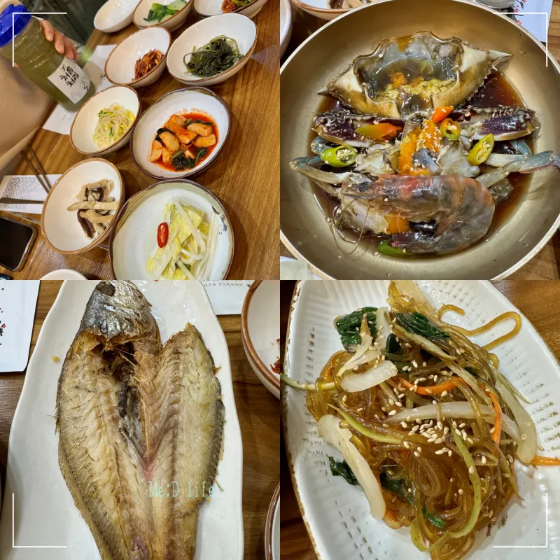 천안아산역-아산-배방-자연-한정식-제철음식-친환경-모임장소-반찬-잡채-보리굴비-간장게장