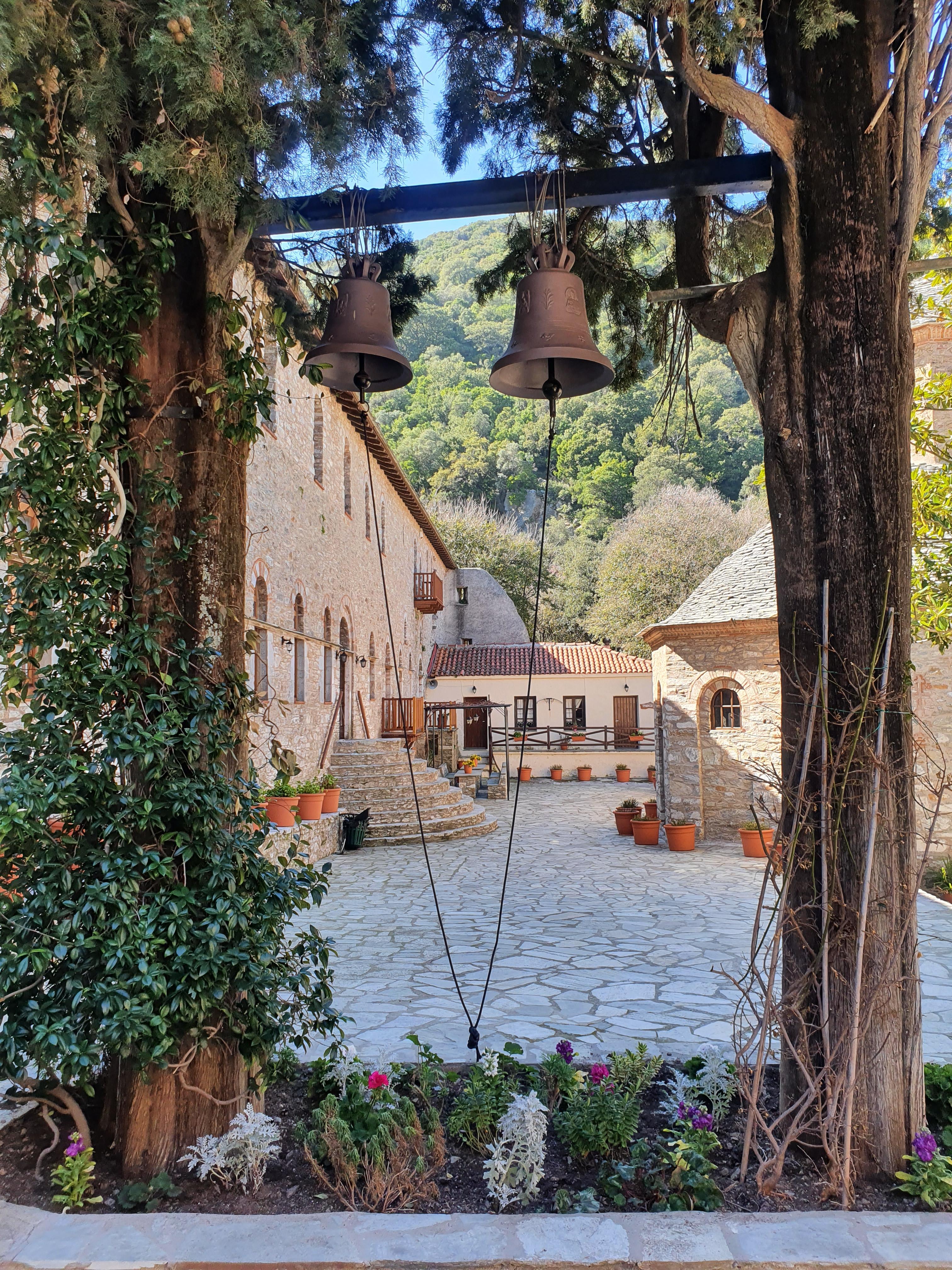 그리스 스키아토스 에방겔리스트리아 수도원