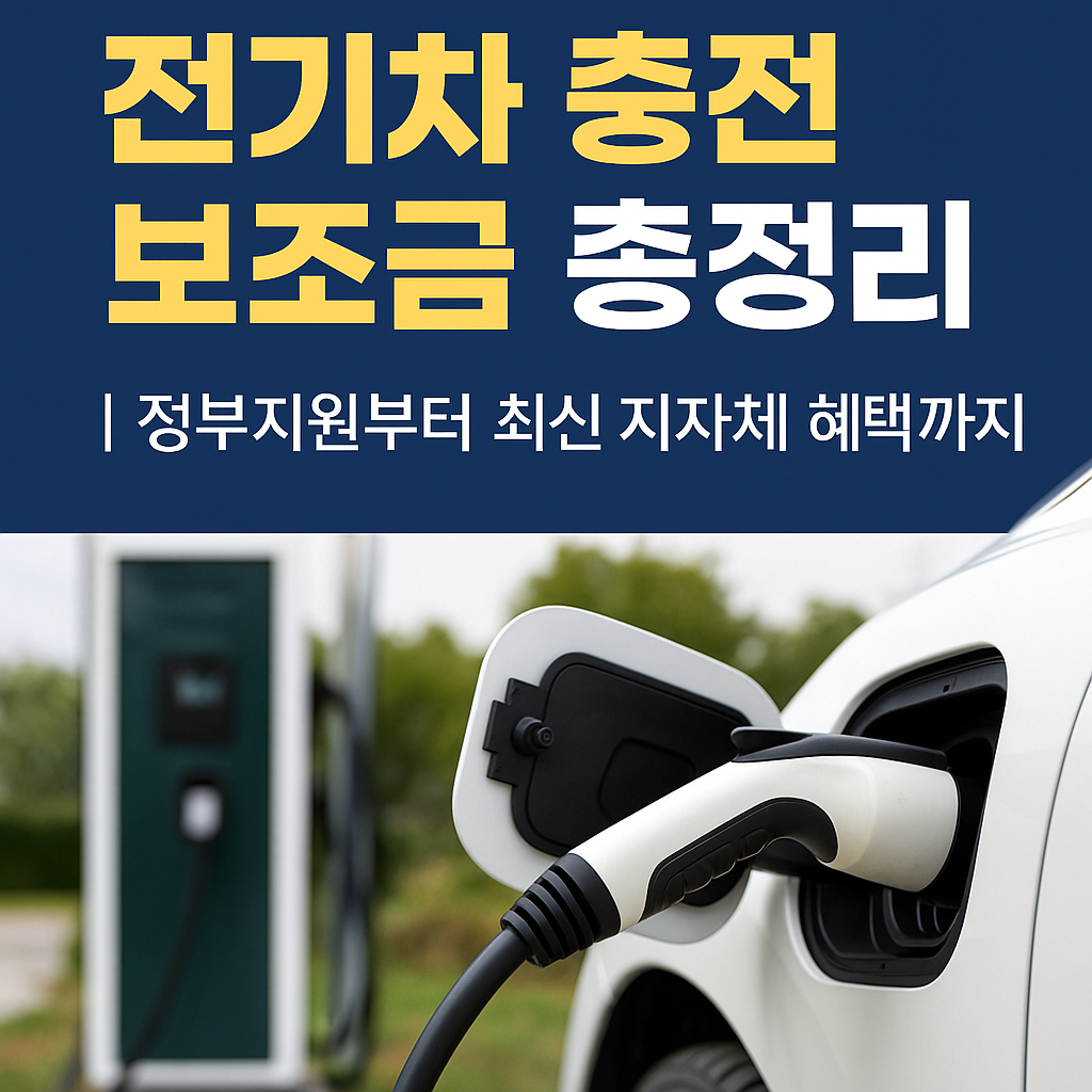 전기차 충전 보조금 총정리|정부지원부터 최신 지자체 혜택까지