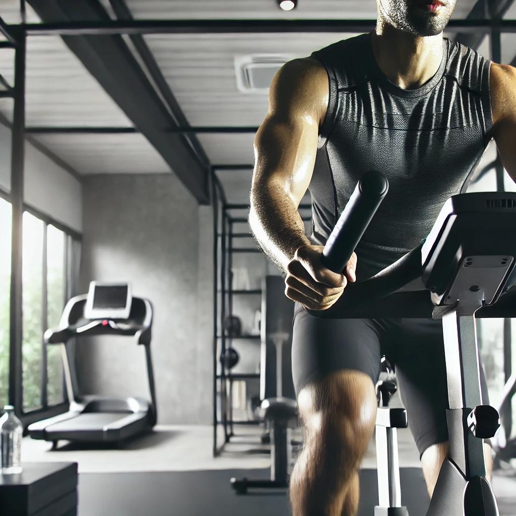 실내 자전거 타기 뱃살