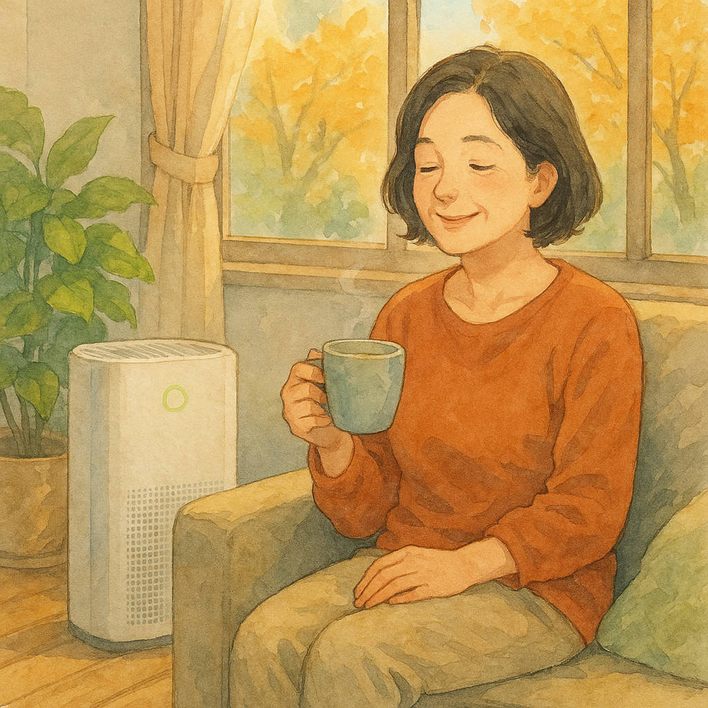 공기청정기 : 조용히 돌아가는 집안의 보이지 않는 필터