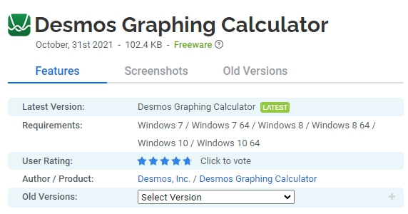 Desmos-Graphing-Calculator