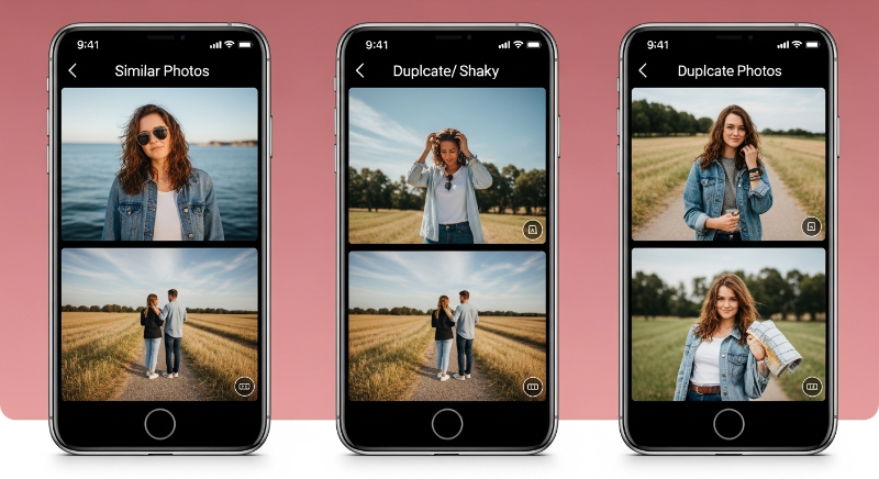 중복/흔들린 사진 삭제