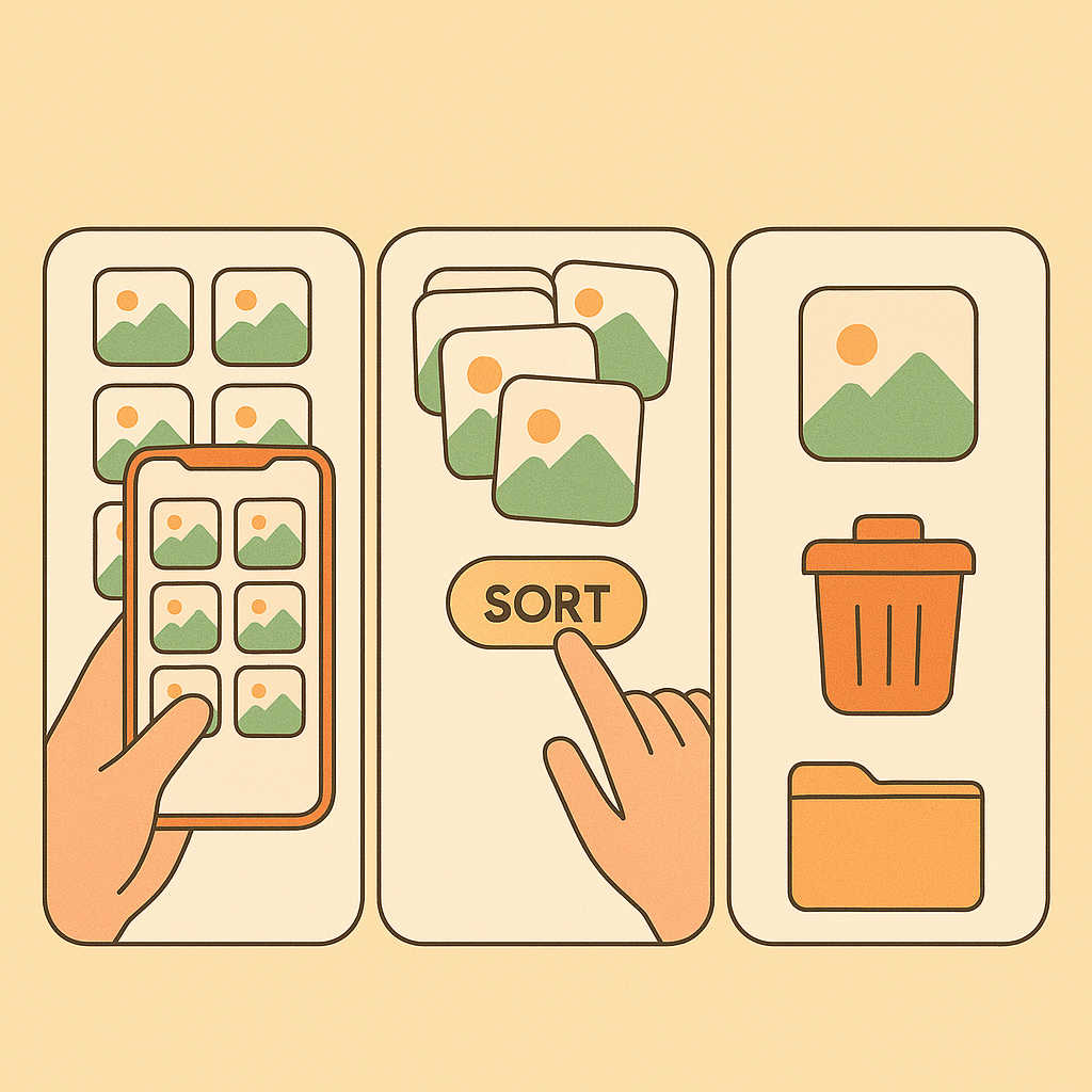 사진 정리 꿀팁 &ndash; 중복, 캡처, 짤 어떻게 정리할까?