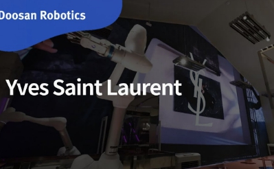 두산로보틱스 입생로랑 팝업 이벤트