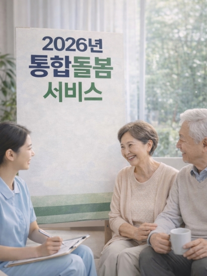 2026년 통합돌봄 서비스 전국 시행! 총정리!