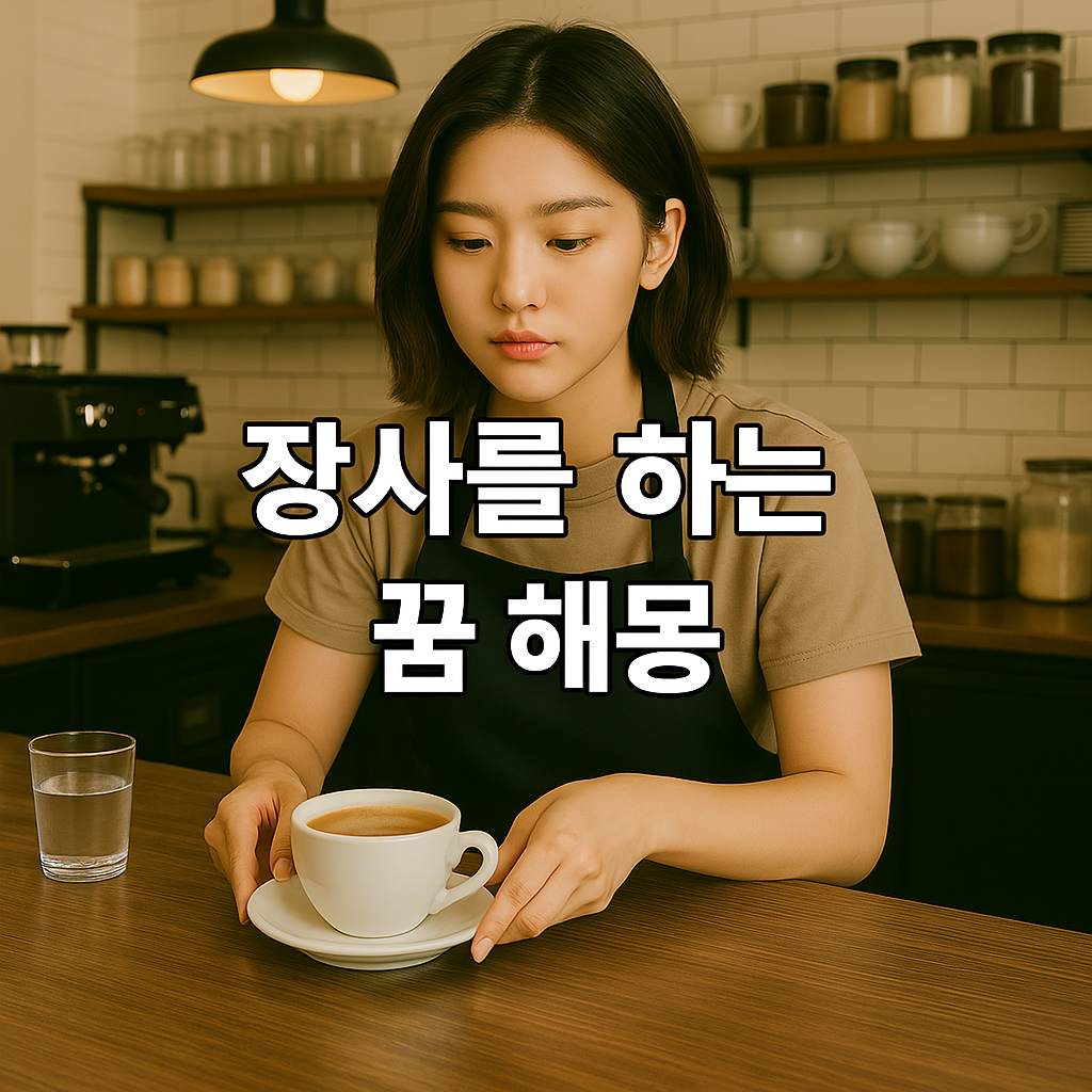 장사하는 꿈 해몽