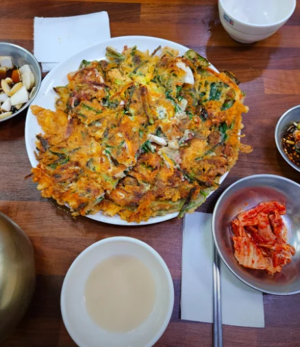 광명 전통 시장 - 원조광명할머니빈대떡