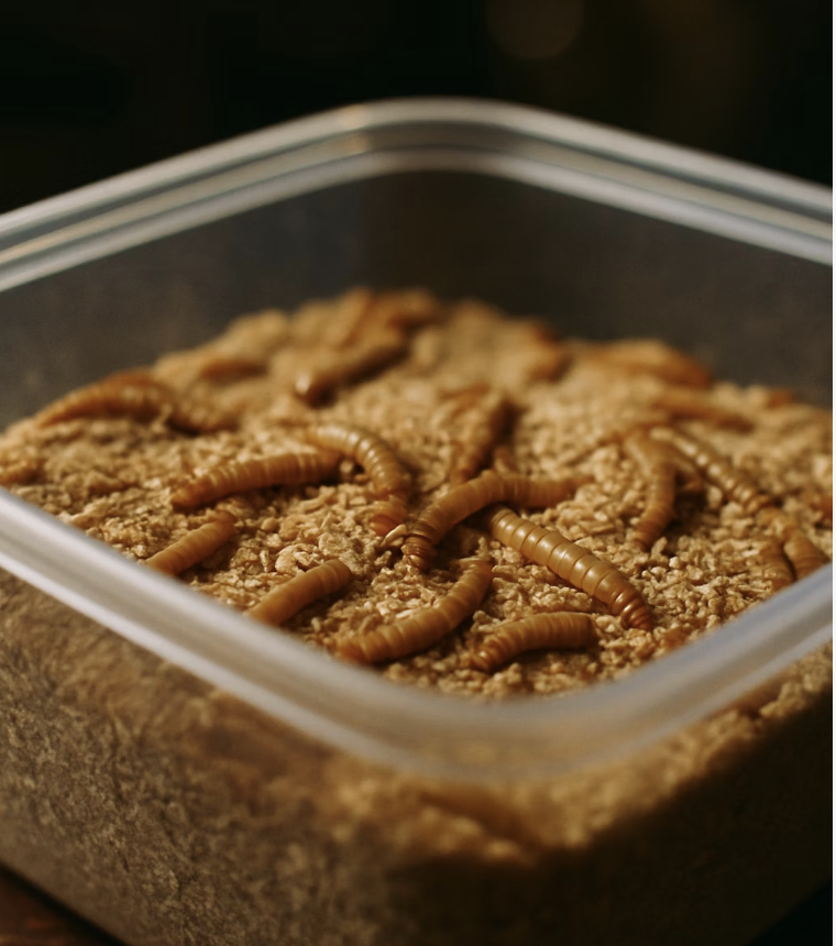 밀웜을 위한 최고의 아파트