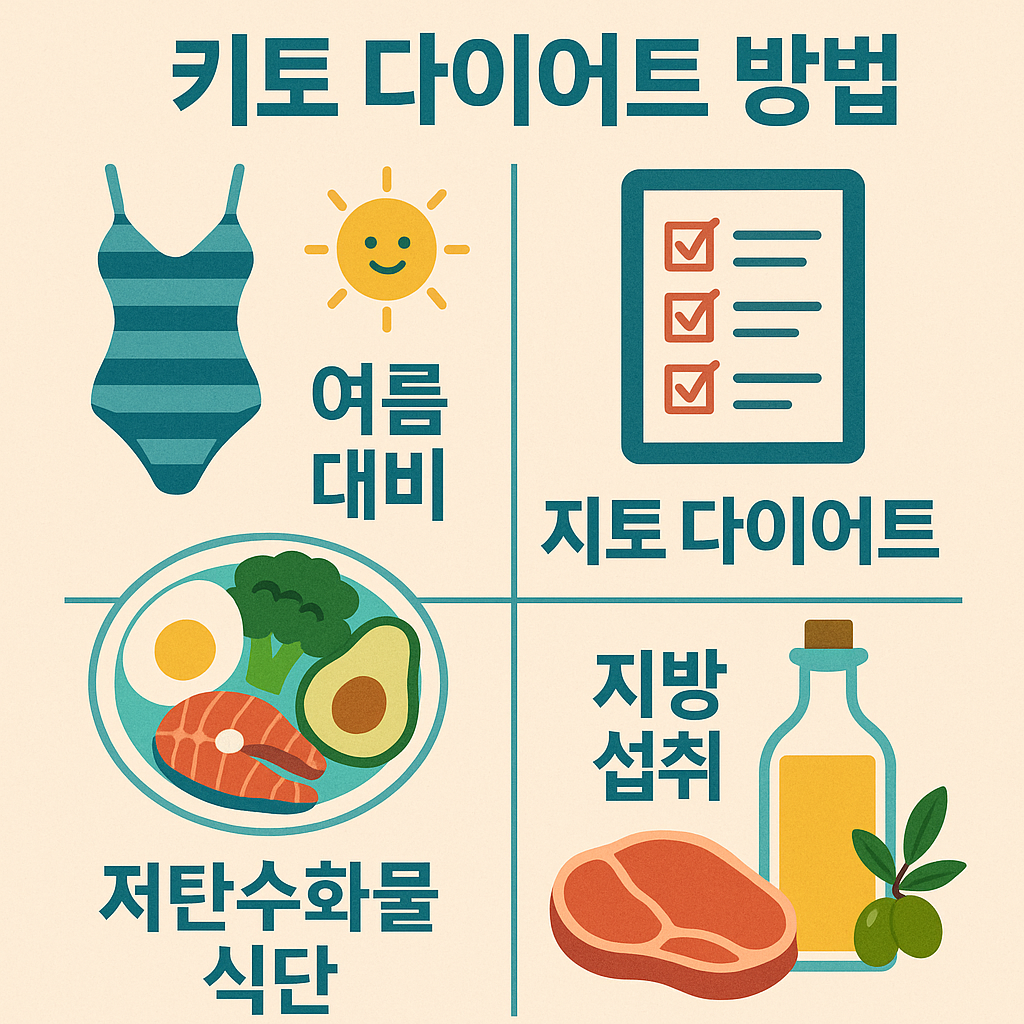 키토 다이어트 방법