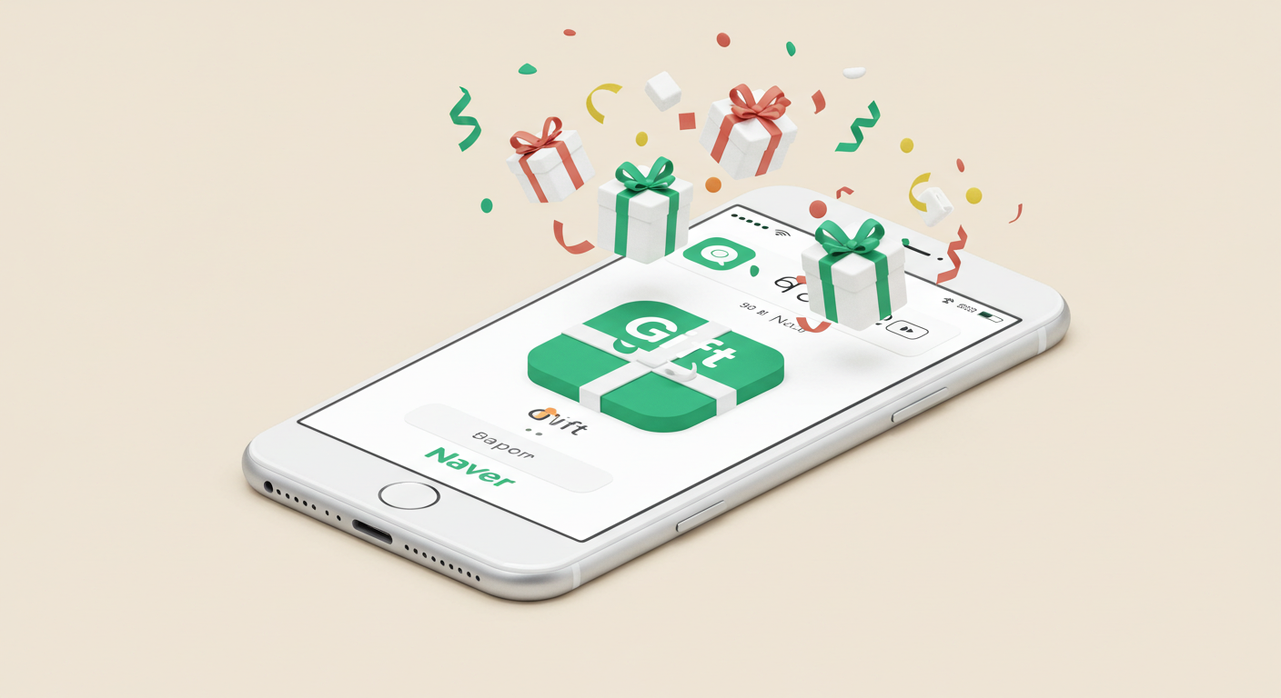 네이버 선물하기 사용 방법