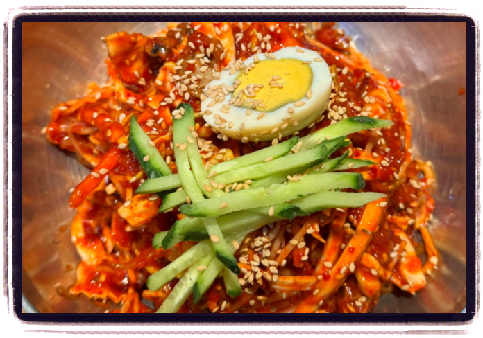 놀라운 토요일 열무비빔국수 광주 1913송정역시장 메뉴