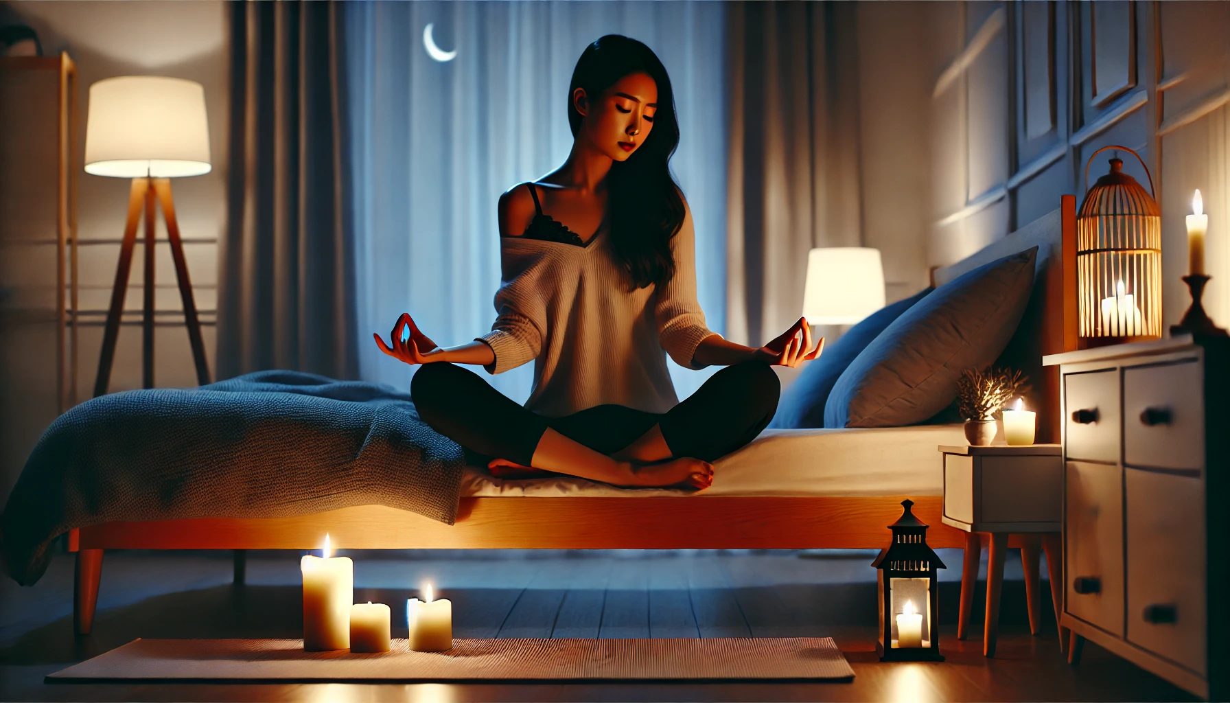 숙면을 위한 저녁 루틴