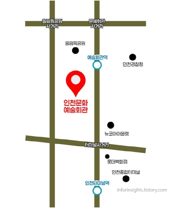 인천문화예술회관 위치