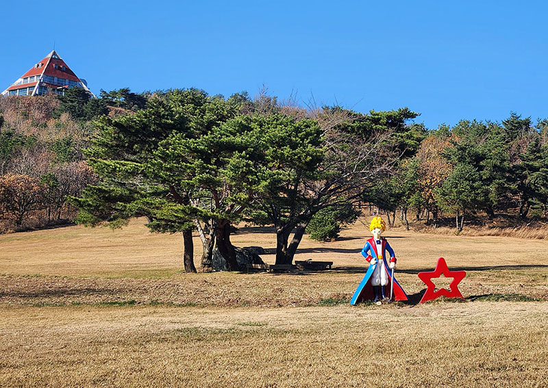 경주 화랑의 언덕 파크골프장. 경북 경주시 산내면 내일리 산261-2