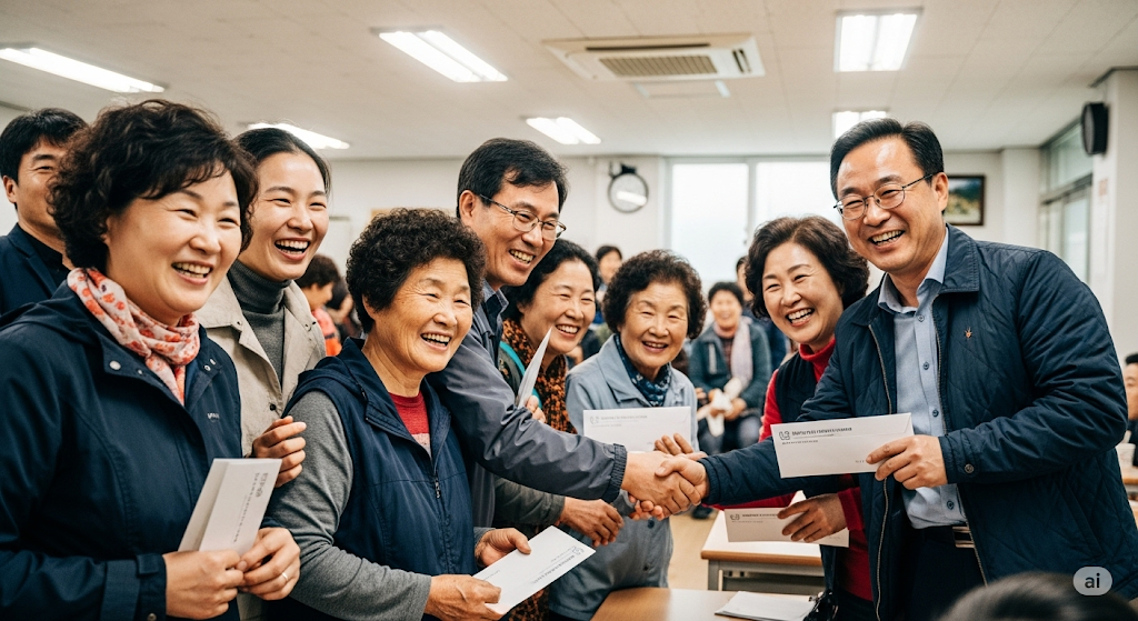 민생지원금 지급사진