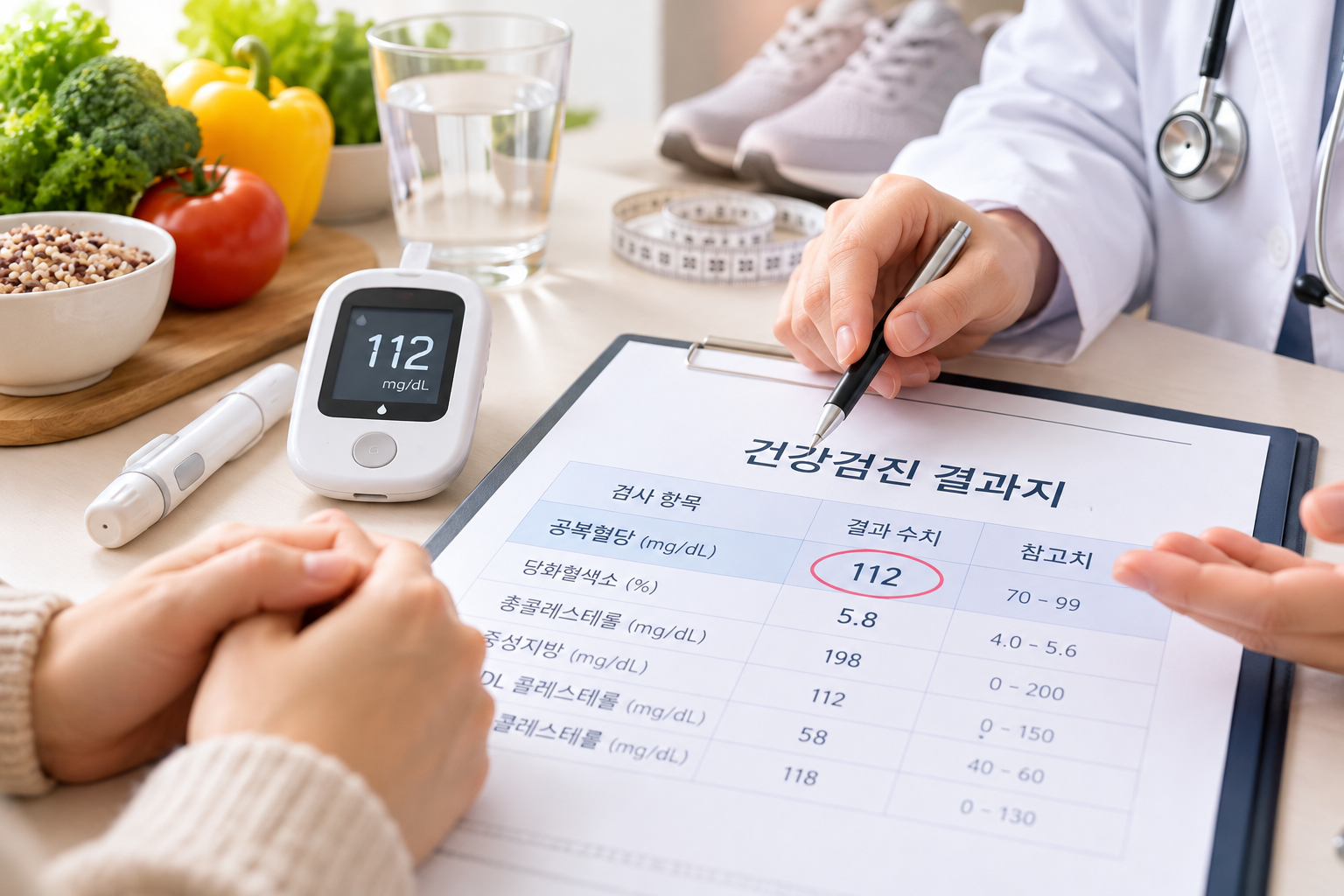 공복혈당 100~125 정상일까? 공복혈당장애 원인과 당뇨 전단계 관리법