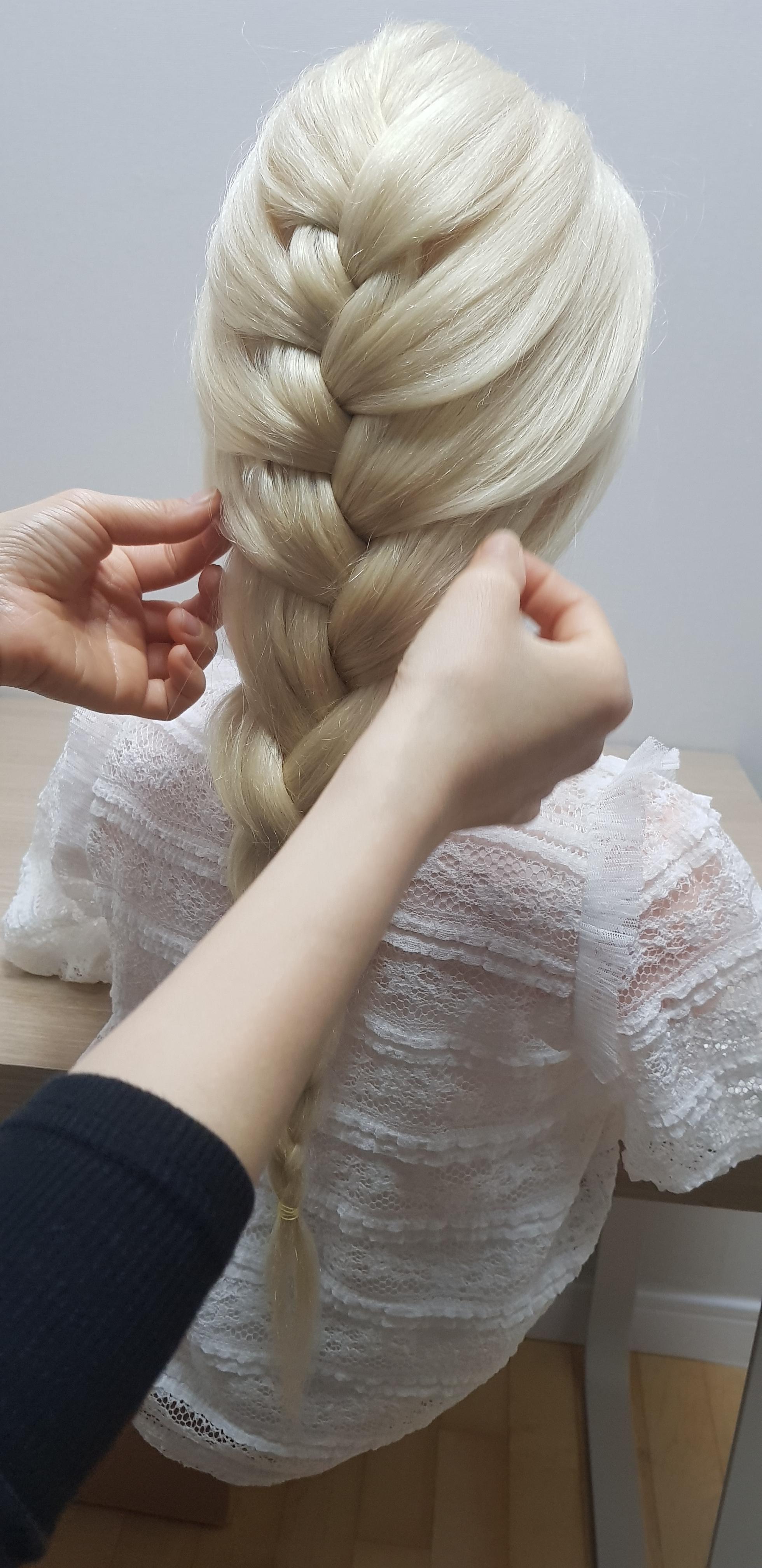 겨울왕국 엘사 헤어스타일