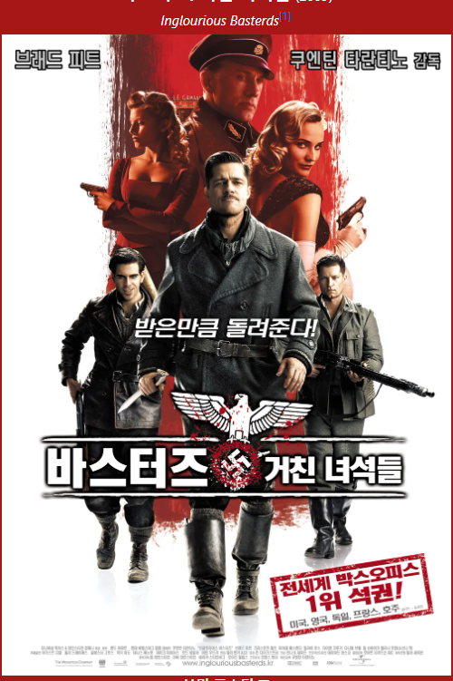 영화 바스터즈:거친 녀석들 포스터