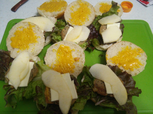 추석 명절 동그랑땡 활용 요리 미니햄버거